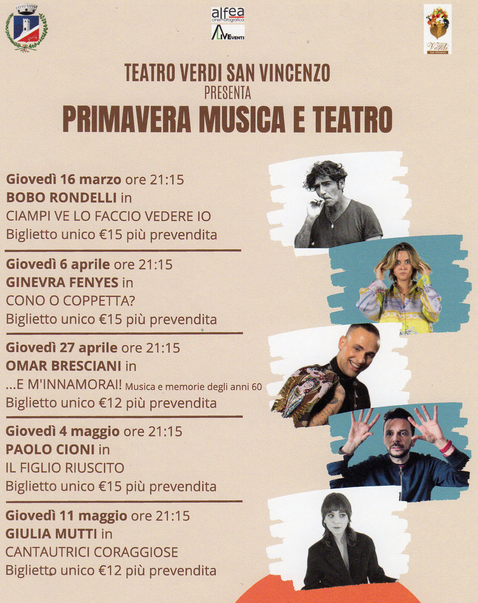 Rassegna Primavera Musica e Teatro